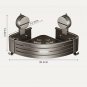monolayer_Space aluminum bathroom storage rack non perforated wall mounted storage rack shampoo show