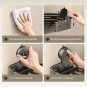 monolayer_Space aluminum bathroom storage rack non perforated wall mounted storage rack shampoo show