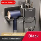Style M black_Hair Dryer Holder Bathroom Accessories Wall Dryer Cradle Straightener Stand Hairdryer 