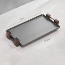 Grey 1_Bathroom Counter Organizer With Coffee Station Cosmetic Holder and Storage Shelf for Vanity a