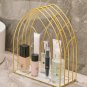 bilayer_Gold storage rack, bathroom wall mounted, non perforated storage rack, bathroom accessories