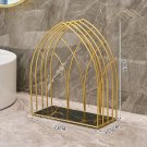 Red_Gold storage rack, bathroom wall mounted, non perforated storage rack, bathroom accessories bath