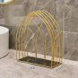 Red_Gold storage rack, bathroom wall mounted, non perforated storage rack, bathroom accessories bath