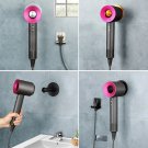Silver_For Dyson Hair Dryer Hanger Wall Mount Holder For Bathroom Metal Accessories Hanging Shelf Ra