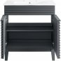 Render 30" Bathroom Vanity with Sink in Gray White, 30 Inch