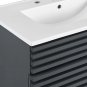 Render 30" Bathroom Vanity with Sink in Gray White, 30 Inch