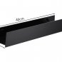 Black 40CM_Bathroom storage rack, non perforated storage rack, bathroom shelves&iuml;&frac14;�Metal Bathroom She