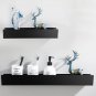 White 40CM_Bathroom storage rack, non perforated storage rack, bathroom shelves&iuml;&frac14;�Metal Bathroom She