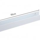 White 60CM_Bathroom storage rack, non perforated storage rack, bathroom shelves，Metal Bathroom She