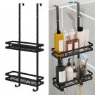 2-Layer_Stainless Steel  Shower Bath Shelves Shelf Shelf Door Back Bathroom Basket Holder Bathroom S