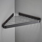 Black Oil Brushed 1_Copper Bathroom Corner Shelf  Solid Brass Shower Rack Gel Shampoo Cleanser Stora
