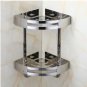 two tier chrome_Rose Gold Corner Shelf  Gold Stainless Steel Bathroom Shelf Bath Shower Shelf Bath S