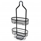 B_Hanging Shower Caddy Over Shower Head No Drilling Rustproof Shower Rack for Bathroom Kitchen &