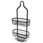 B_Hanging Shower Caddy Over Shower Head No Drilling Rustproof Shower Rack for Bathroom Kitchen &amp;