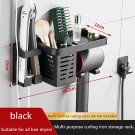 Hair dryer holder_Wall Mount Hair Dryer Holder Dyson Airwrap Shelf Dryer Hair Curler Holder Storage 