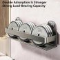 40cm_Wall-mounted Bathroom Shlef Suction Cup Shower Shelves Shower Storage Holder Rack Shampoo Stora