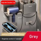 Style L grey_Hair Dryer Holder Wall Dryer Cradle Straightener metals Stand Hair dryer Toilet Blower 