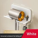 Style S white_Hair Dryer Holder Wall Dryer Cradle Straightener metals Stand Hair dryer Toilet Blower