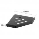 B 20x20cm_Light Luxury Creative Stainless Steel Corner Shelf Bathroom Toilet Triangle Shelf bathroom