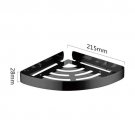 E 21.5x21.5cm_Light Luxury Creative Stainless Steel Corner Shelf Bathroom Toilet Triangle Shelf bath