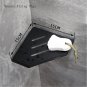 gray 15x15cm_Light Luxury Creative Stainless Steel Corner Shelf Bathroom Toilet Triangle Shelf bathr