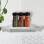Black S_Wall Mounted Bathroom Corner Shelf Stainless Steel Adhesive Rustproof No-Drilling Shampoo Ho