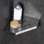 Silver L_Wall Mounted Bathroom Corner Shelf Stainless Steel Adhesive Rustproof No-Drilling Shampoo H