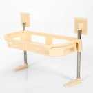 1layer Beige_Toilet Rack No Drilling Shelf Above the Toilet Tank Bathroom Kitchen Storage Rack Shamp