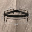 03_Gold Bathroom Storage Rack Non Punching Tripod Wall Mounted Storage Holder Shampoo Shower Gel Sto
