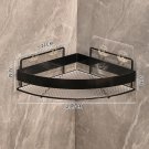 08_Gold Bathroom Storage Rack Non Punching Tripod Wall Mounted Storage Holder Shampoo Shower Gel Sto