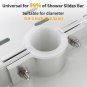 Update-Grey_Silver Aluminum Shower Storage Holder Rack Organizer Bathroom Shelf Shampoo Tray Stand N