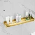 40x127.x50cm_Bathroom brushed gold bathroom storage rack Bathroom shower gel Shampoo storage rack Ba