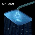 Silver B_Black Large Flow Supercharge Ceiling Mounted Showerhead 360 Rotation Abs Thicken High Press