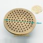 only shower head_. 8 inch 20x20cm Round OverHead Rain Shower Head, Copper Shower Head, Anitque Brass