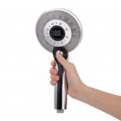 transparent color_1PCS LED Shower Head Digital Temperature Control Shower Sprayer 3 Spraying Mode Wa