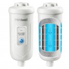 Miniwell High Output Revitalizing Shower Filter - Reduces Dry Itchy Skin, Dandruff, Eczema, and Dram