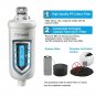 Miniwell High Output Revitalizing Shower Filter - Reduces Dry Itchy Skin, Dandruff, Eczema, and Dram