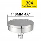 BD141ASM Mirror_Ciencia Stainless Steel Brushed Nickel 360 Degree Rotate Pressurized Water Saving Sh