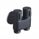 Black Angle valve_Bidet Spray Set Water Jet High Pressure Handheld Bidet Sprayer Toilet Cleaning Hyg