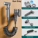 Grey  bidet set_Bidet Spray Set Water Jet High Pressure Handheld Bidet Sprayer Toilet Cleaning Hygie