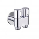 Sliver Angle valve_Bidet Spray Set Water Jet High Pressure Handheld Bidet Sprayer Toilet Cleaning Hy