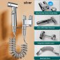 Sliver bidet set_Bidet Spray Set Water Jet High Pressure Handheld Bidet Sprayer Toilet Cleaning Hygi