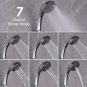 Shower Head B_FOHEEL Multifunction Adjustable High Pressure Shower Head Water Saving SPA Family Hous