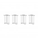 4 pack_VILOYI Turbocharged Shower Head 3 Modes High Pressure Water Saving Adjustable Handheld Shower