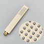 Chrome Y_Brushed Gold Handshower Head ABS Plastic Handheld Shower Head 150cm Stainless Steel Shower