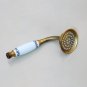 Hand Shower Head C_Antique Brass Shower Head 8Inch Round Rainfall Shower Head Shower Arm Water Savin