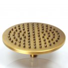 Shower Head A Style_Antique Brass Shower Head 8Inch Round Rainfall Shower Head Shower Arm Water Savi