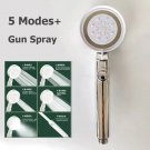Showerhead-Silver_New 14 Inch High Pressure Top Spray Rain Shower Head Larger Flow Supercharge Rainf