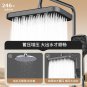 Showerhead-Silver_New 14 Inch High Pressure Top Spray Rain Shower Head Larger Flow Supercharge Rainf