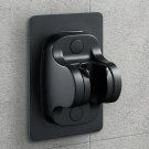 black hook_High Pressure Showerhead 4 Mode Rain Shower Head Massage Shower Head One-Key Stop Water W